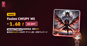 Fusion CHFJPY M5 レビュー