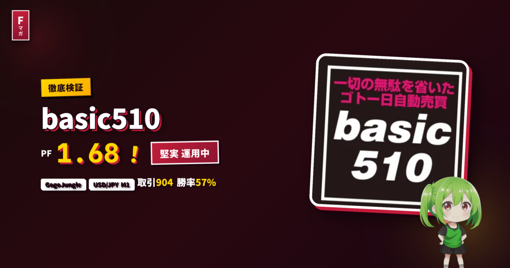 basic510 GogoJungle EA レビュー